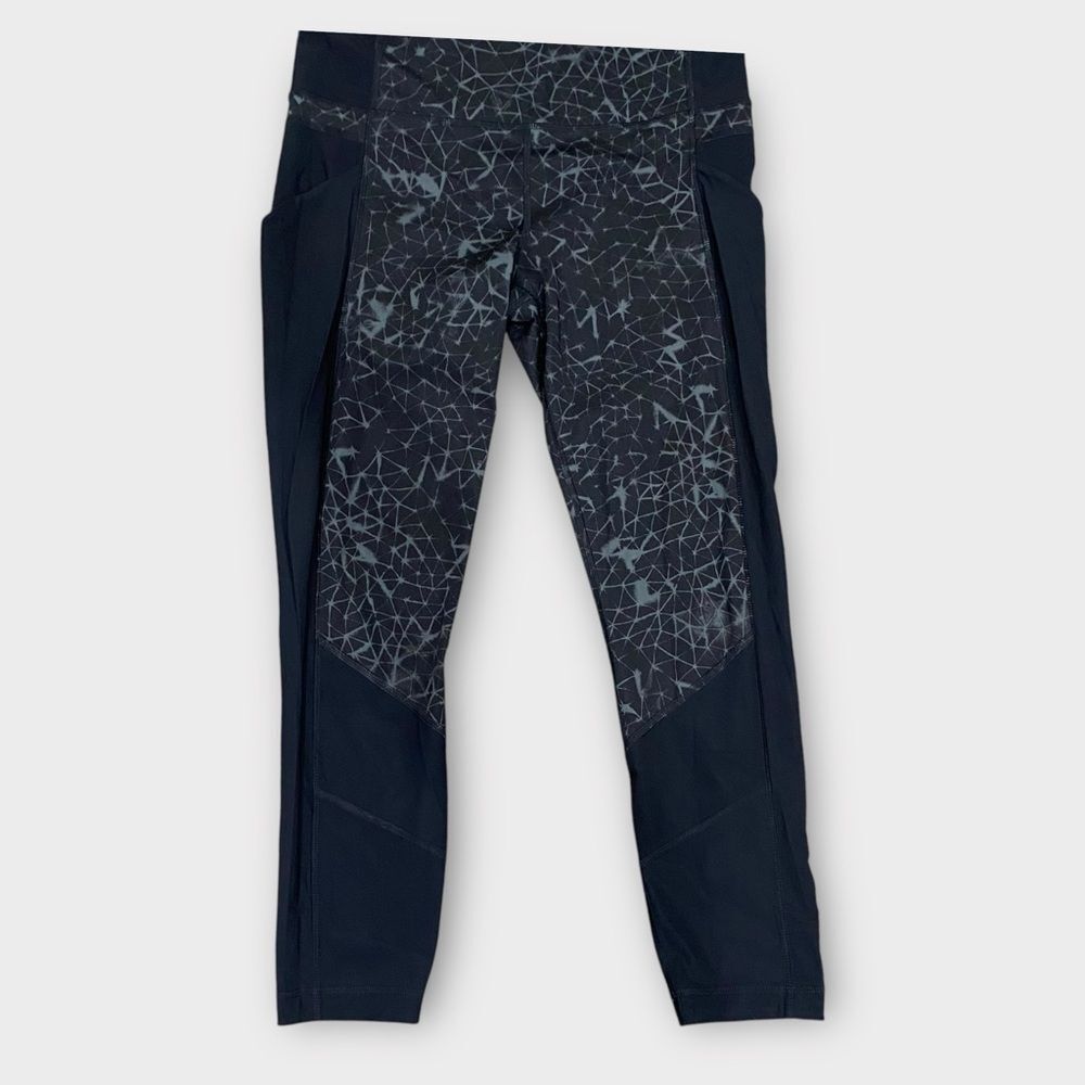 lululemon athletica Black Patterned Leggings